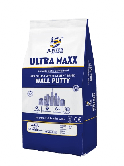 Ultra Maxx Premium Wall Putty packaging