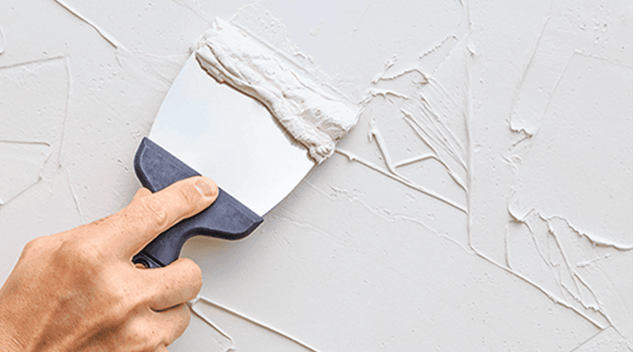 Detailed hand-finished wall surface